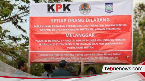 ambang Emas Ilegal di Lombok Barat Beromset Trilunan Rupiah Ditertibkan KPK