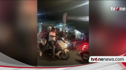 Membabi Buta, Komplotan Geng Motor Remaja Serang Warga Perumahan Graha Utama Serpong, Seorang Korban Kena Sabetan Sajam