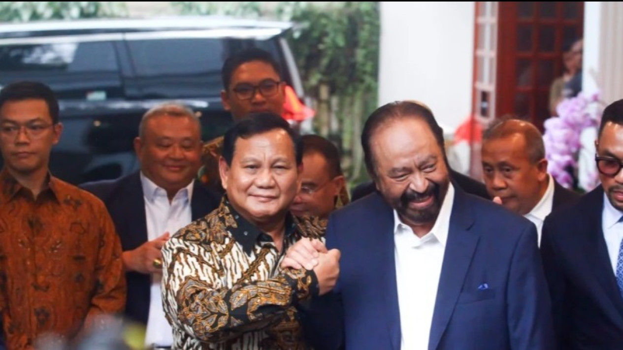 Surya Paloh dan Prabowo Sudah Sepakat Terkait Calon Wantimpres dari NasDem, Ini Bocorannya
            - galeri foto