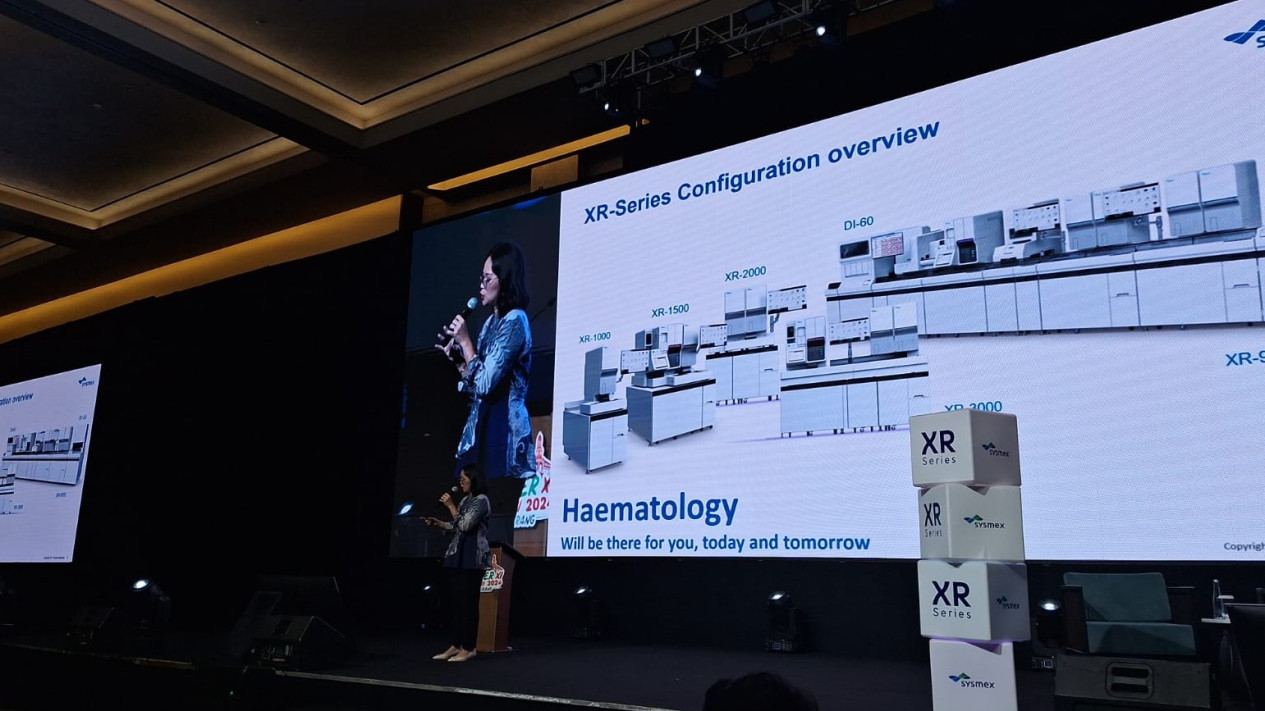 Inovasi Terbaru! Sysmex Indonesia Luncurkan Alat Hematologi Berteknologi Canggih Bernama XR-Series: Cegah Infeksi dan Resistensi Antimikroba
            - galeri foto