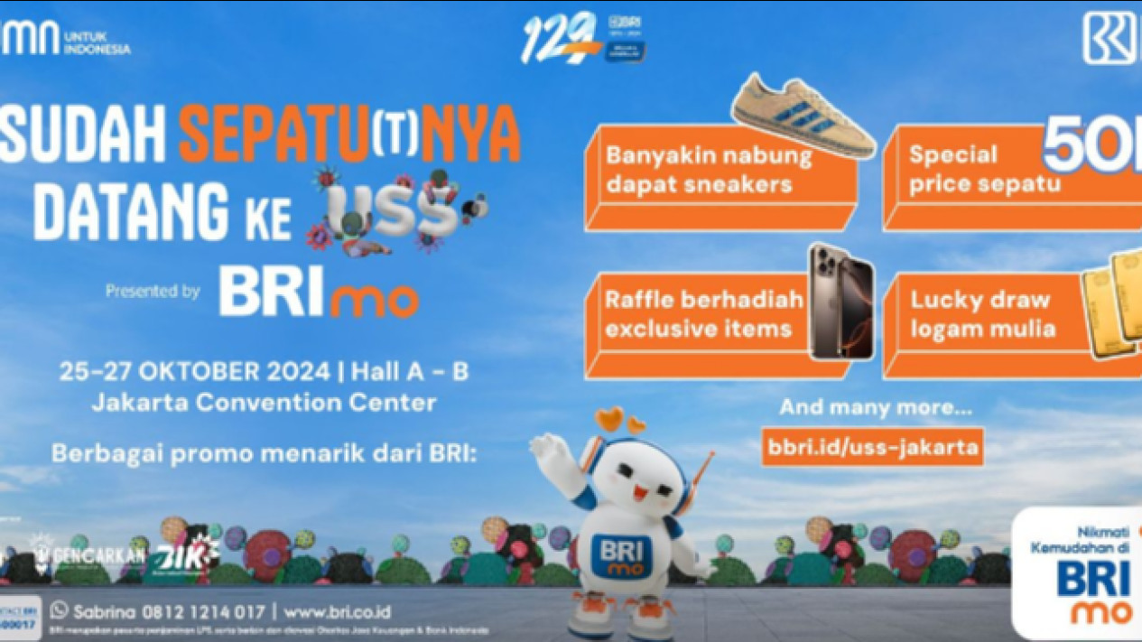 USS 2024 Presented By BRImo Hadir Di JCC, Pencinta Sneakers Wajib ...