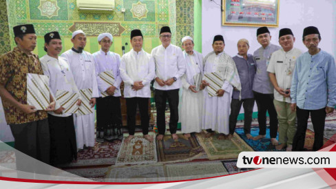 Jalin Silaturahmi, Pj. Gubernur Salat Jumat Masjid Al Barokah Kebon Kacang