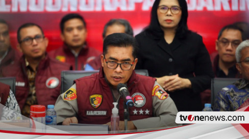 Kabareskrim Komjen Pol Wahyu Widada Pimpin Doa, Sampaikan Duka atas Wafatnya 3 Kru TVOne