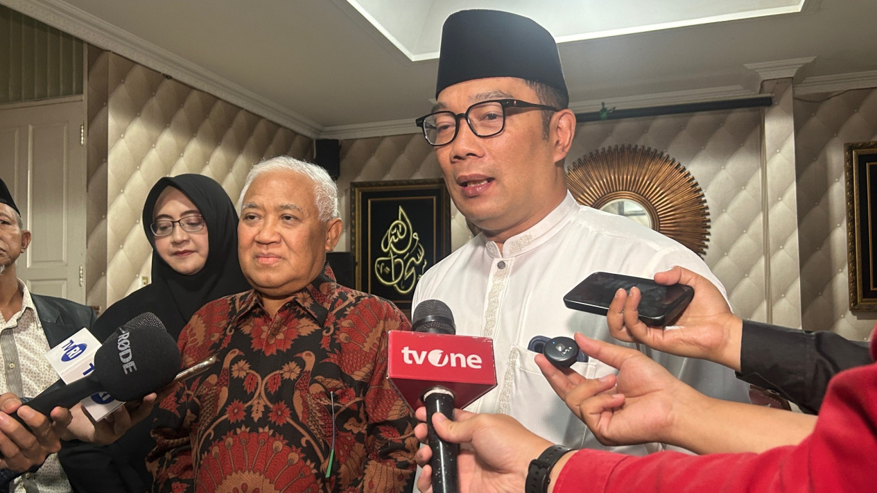 Survei Litbang Kompas Paslon Pramono-Rano Unggul, Ridwan Kamil: Tidak Ada Jaminan 100 Persen
            - galeri foto