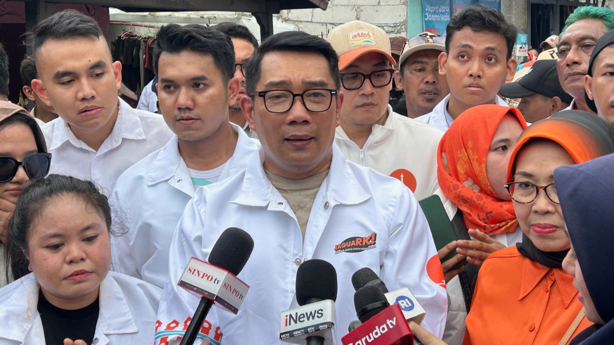 Jika Terpilih Jadi Gubernur Jakarta, Ridwan Kamil Beberkan Jurus Jitu Atasi Banjir saat Musim Hujan
            - galeri foto