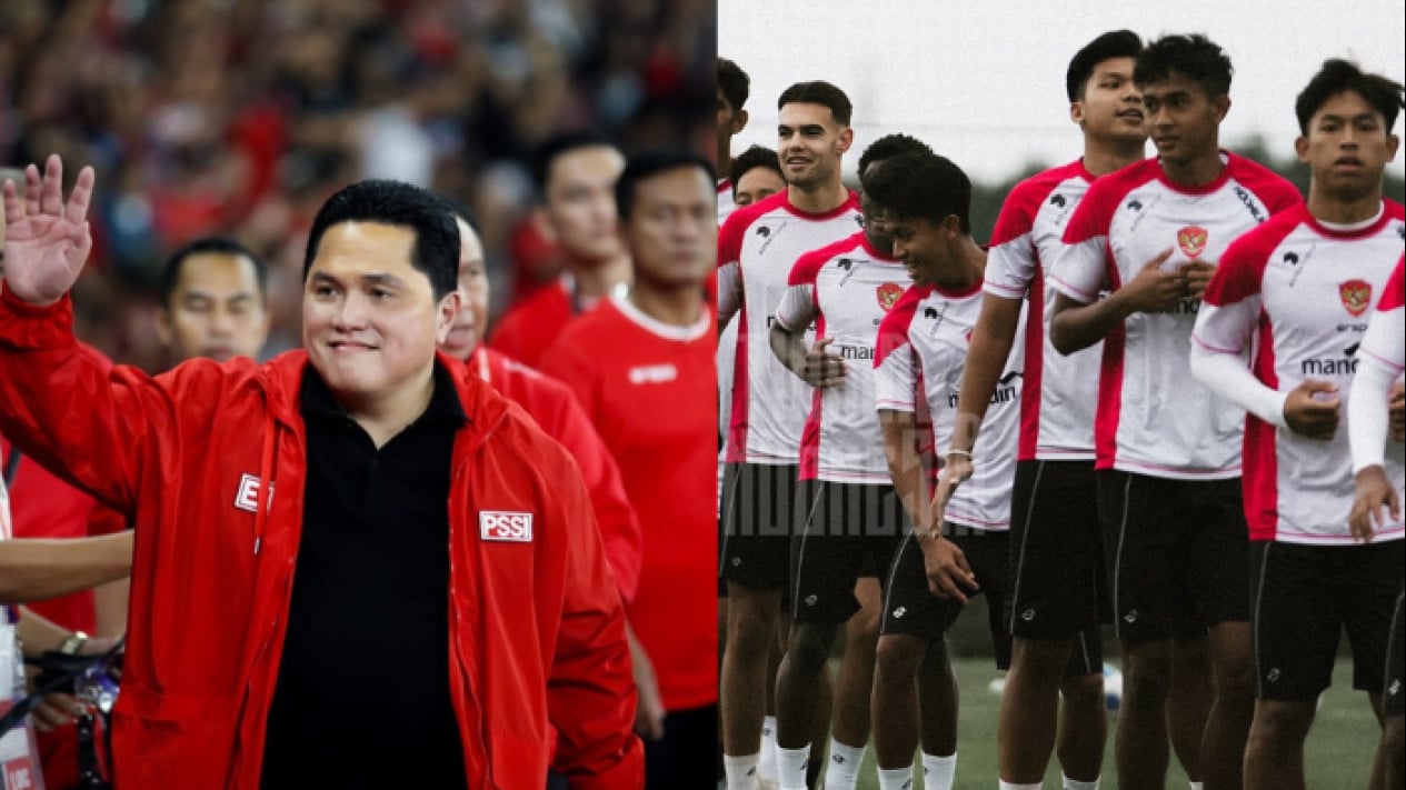 Respons Berkelas Erick Thohir usai Timnas Indonesia U-20 Berada di Grup Neraka Piala Asia U-20 2025, Sampaikan Kata-kata Bikin Merinding
            - galeri foto