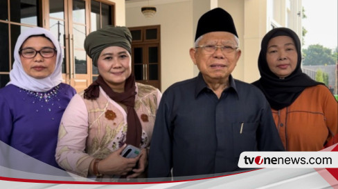 Ma’ruf Amin Imbau Para Kiai hingga Santri Pilih Luluk-Lukman di Pilkada Jatim