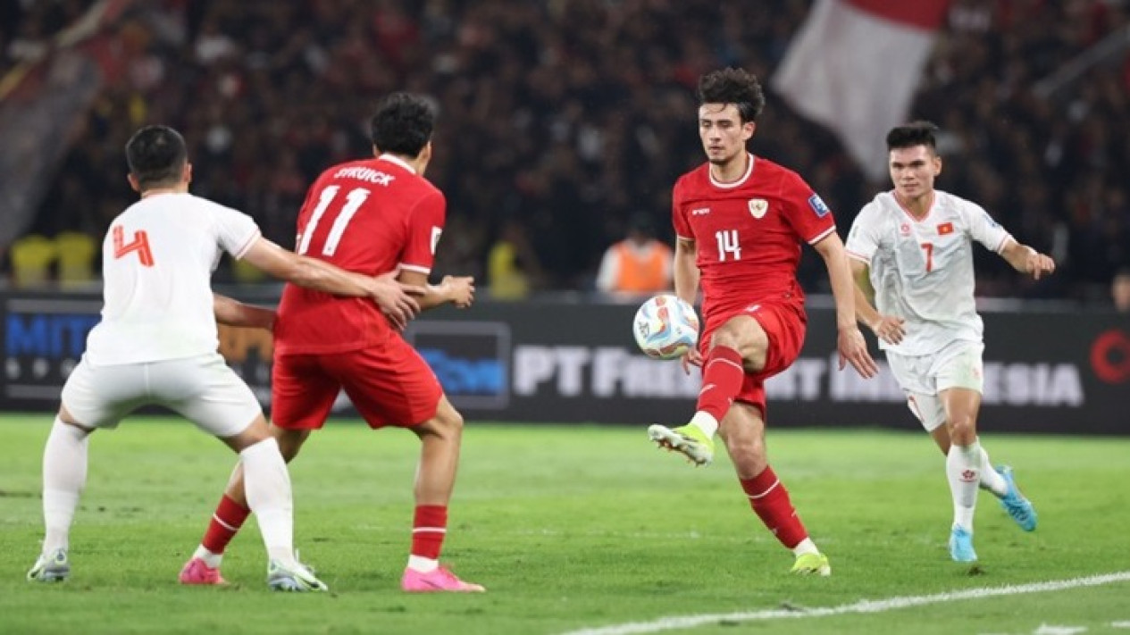 Empat Pemain Timnas Indonesia yang Dinilai Berbahaya oleh Jepang, Nama Nathan Tjoe-A-On Disebut
            - galeri foto