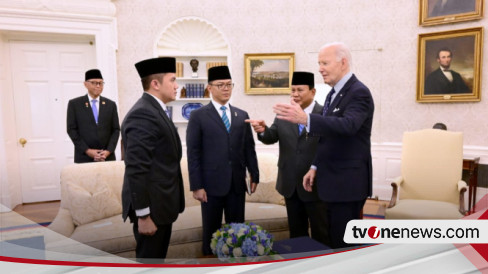 Diperkenalkan Prabowo ke Presiden AS Joe Biden, Mayor Teddy Bersikap Begini