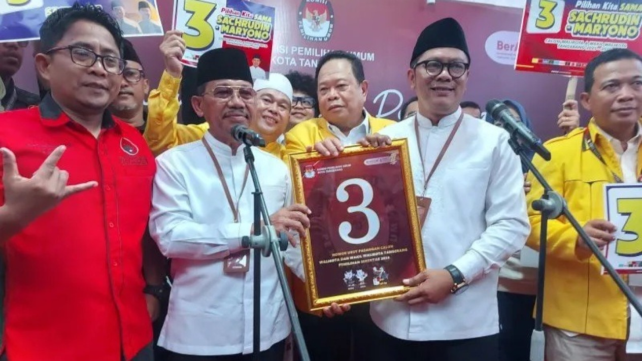 Kubu Penantang Pilkada Kota Tangerang 2024 Dinilai Miliki Program Visi Misi yang Tak Realistis
            - galeri foto