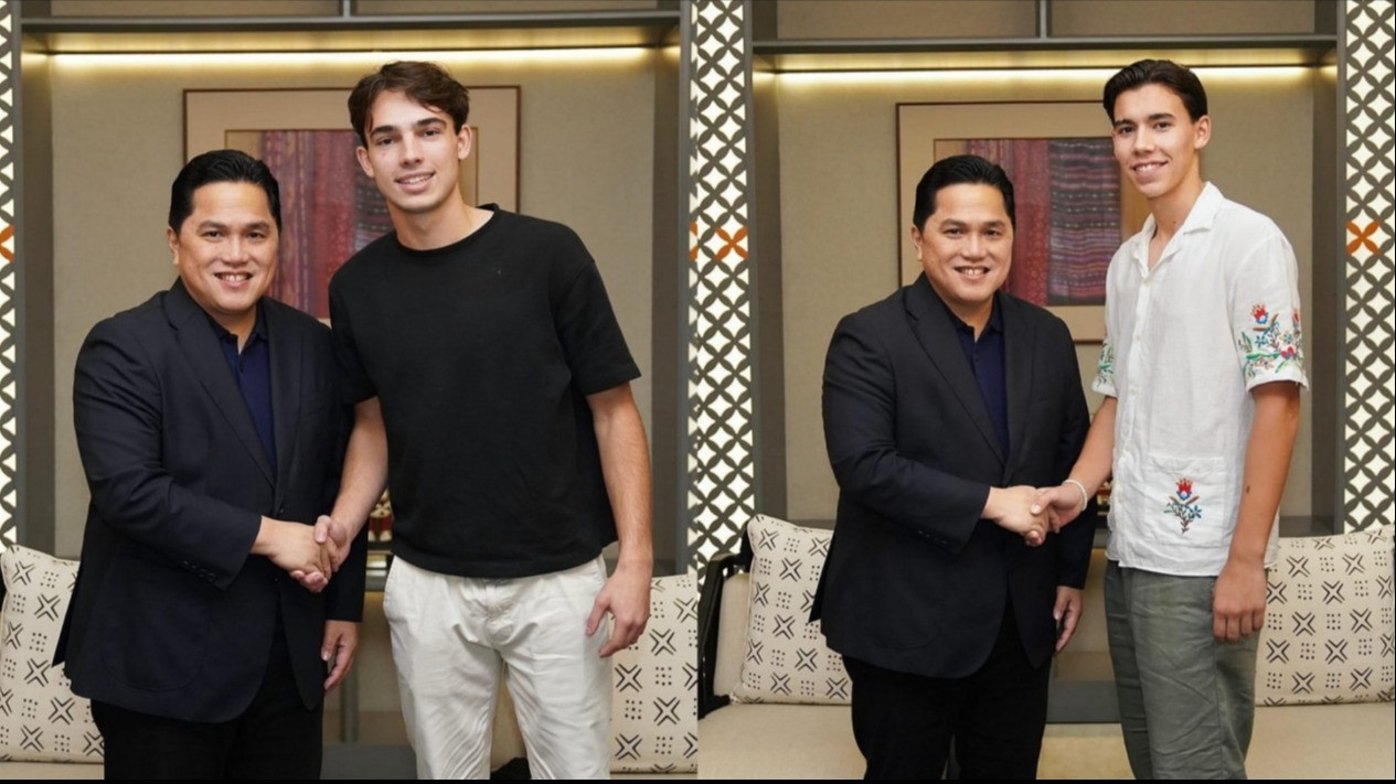 Tim Geypens dan Dion Markx Resmi Jalani Proses Naturalisasi, Erick Thohir Beberkan Target Akhirnya
            - galeri foto