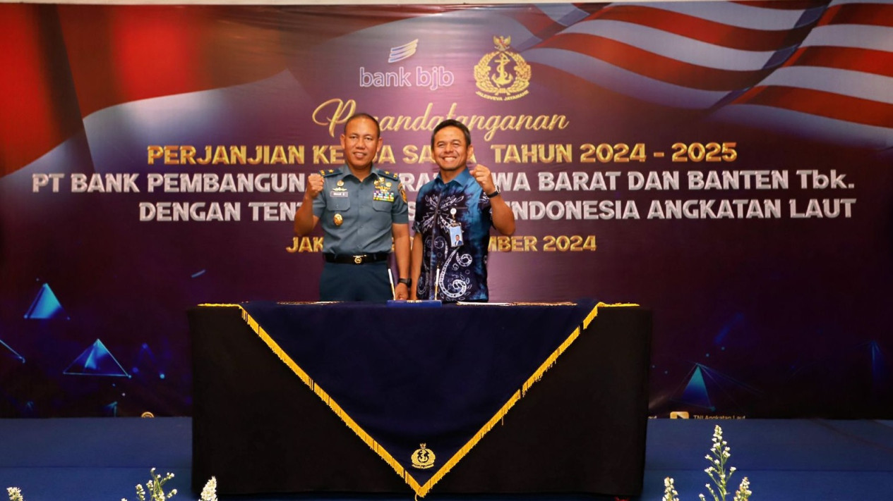 Perkuat Sinergitas, bank bjb Tandatangani PKS Penggunaan Produk dan Jasa Layanan Perbankan dengan TNI Angkatan Laut
            - galeri foto