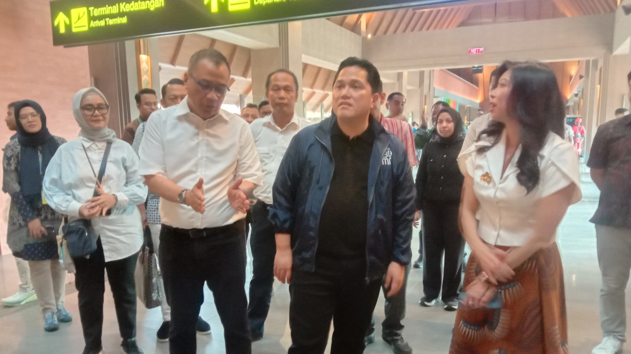 Buktikan Indonesia Aman, Ketum PSSI Erick Thohir Minta FIFA dan AFC Tak Kabulkan Keinginan Bahrain Pindahkan Lokasi Pertandingan
            - galeri foto