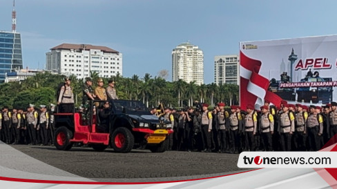 Personel Gabungan TNI-Polri Siap Amankan 32.570 TPS Pilkada 2024 di Wilkum Polda Metro