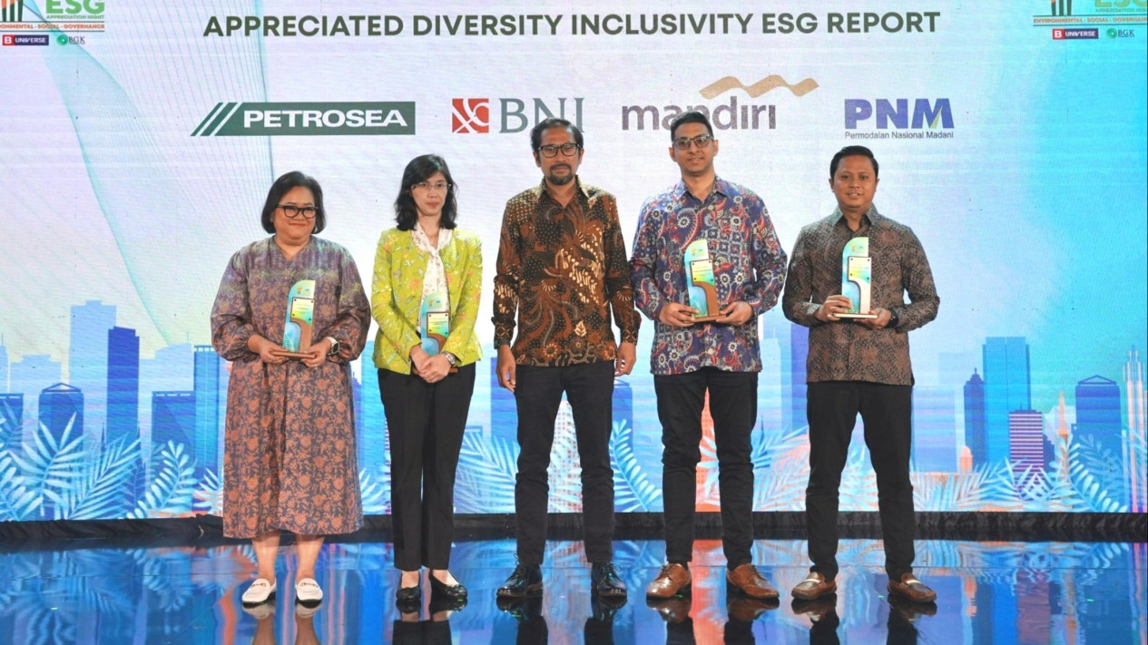 PNM Raih Penghargaan Appreciated Diversity Inclusivity ESG Report di Ajang ESG Appreciation Night
            - galeri foto