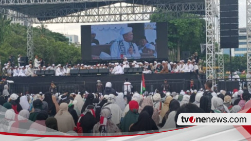 Psan Habib Rizieq Ke Massa Reuni Akbar PA 212 Di Monas Jangan Rakyat Yang Diadu Domba