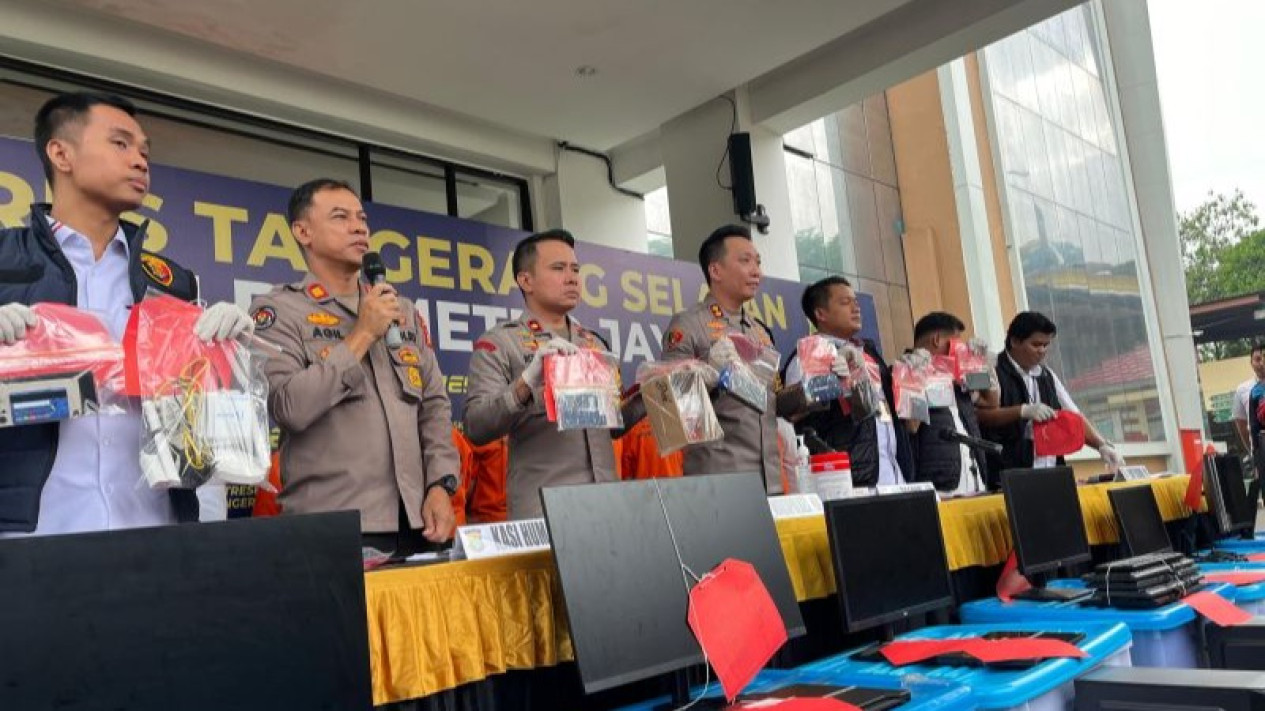 Polisi Bongkar Judi Online 'Djarum Tato' Beromzet Rp2 Miliar, Membernya ...