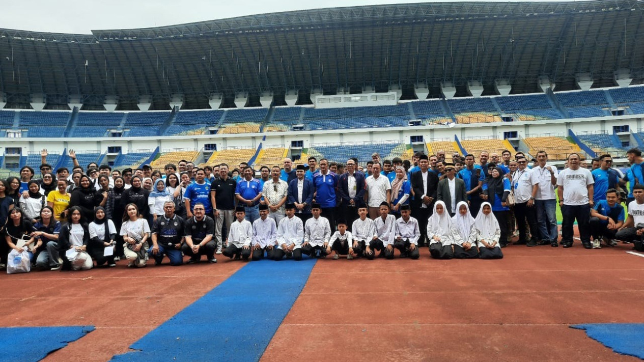 Persib Resmikan Pengelolaan Stadion GBLA, Kelola Sampai 30 Tahun Ke Depan
            - galeri foto