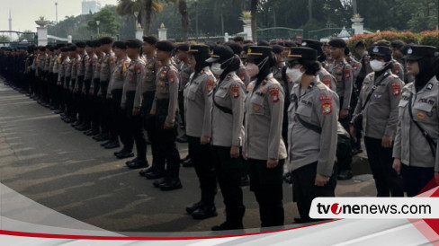 Ribuan Personel Gabungan Siap Amankan Perayaan Tahun Baru 2025 di Jakpus, Bakal Siaga di Gambir-Tanah Abang