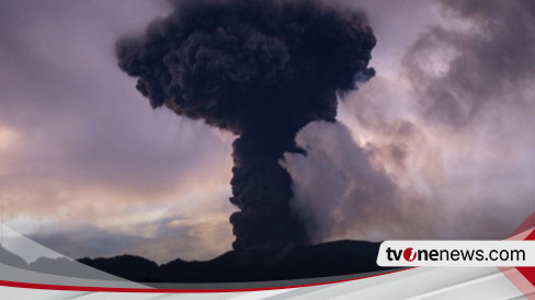 Gunung Marapi di Sumbar Mengalami Erupsi, Lontarkan Abu Vulkani Setinggi 500 Meter