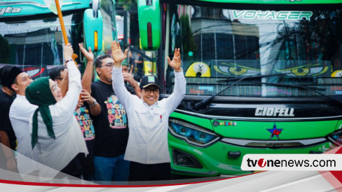 Cak Imin Lepas 20 Bus Mudik Gratis PKB: Uang Tabungannya Habiskan di ...