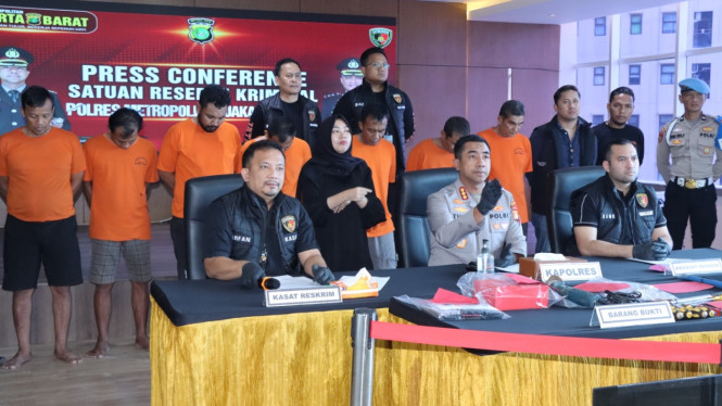 Polisi Bongkar Sindikat Pembobol Rumah Kosong Lintas Provinsi, Tujuh Orang Ditangkap