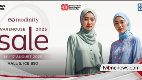 Modinity Warehouse Sale 2025 Siap Digelar, Promo Spesial BRI Menanti