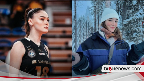 5 Foto Atlet Voli Cantik Zehra Gunes, Calon Saingan Berat Megawati