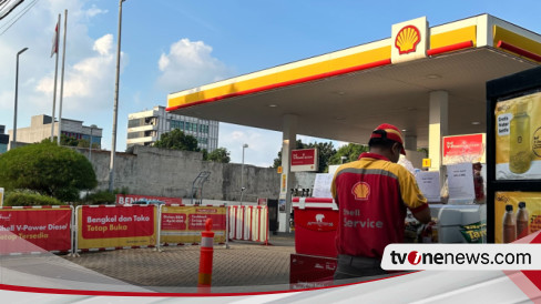 Sudah Dua Minggu Stok BBM di SPBU Shell Kosong, Sejumlah Pengendara ...